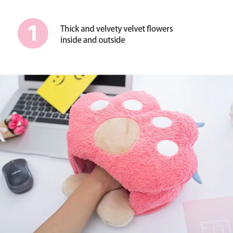 Новый милый удобный коврик для мыши с подогревом Коврик Для Мыши USB питанием