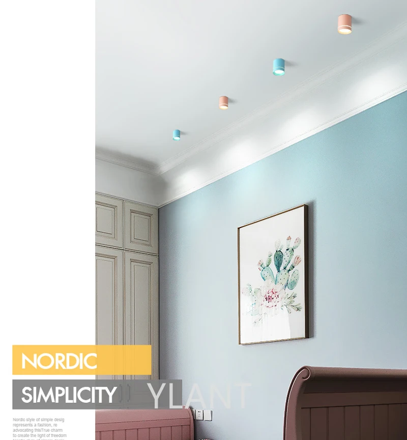 

Surface Mounted Ceiling Downlight lamp for ceiling led lights 7W 9W 12w 15w cob led spot lights Ceiling Fixtures Lighting