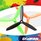 4 пары8 шт. Gemfan 3 лезвия 5x4,5 дюйма Стекловолоконный нейлон CW CCW Propeller 5045 5045R для мини-фотокоптера QAV250ZMR250