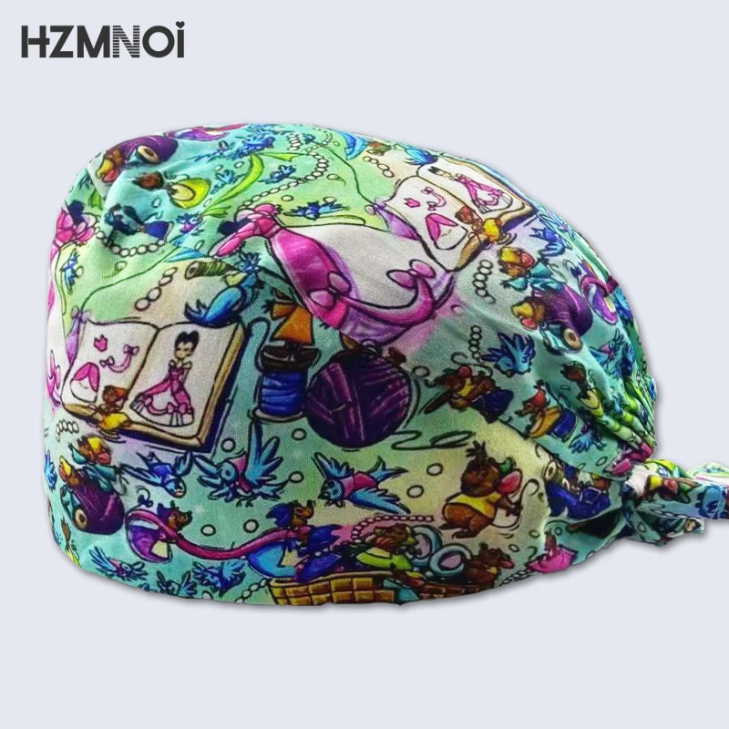 2021 одежда в мультяшном стиле с рисунком из аниме принтом медсестры Кепки доктор