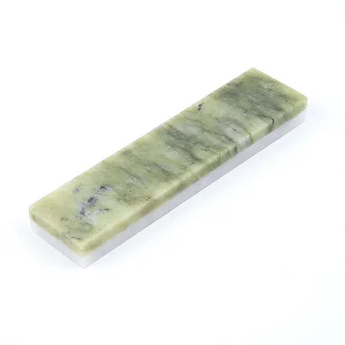 Agate oil stone 8000/10000 зернистость высокой твердости камень Whetstone устройство для шлифовальной заточки ножей хонингование полировки точилка Камень Природный зеленый агат масляный камень - Цвет: Agate oil stone