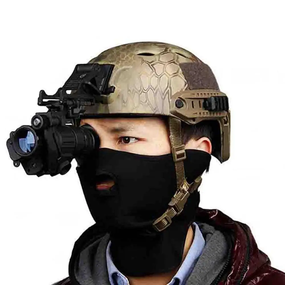 

Hunting Night Vision Riflescope Monocular Device Over 200m Range Waterproof Night Vision Goggles PVS-14 Digital IR Illumination