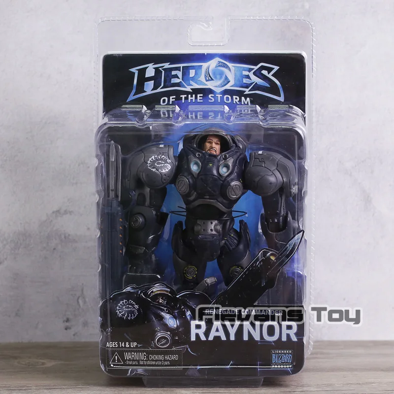 

NECA Heros of The Storm Renegade Commander Raynor Figure Toy Collection Model Brinquedos