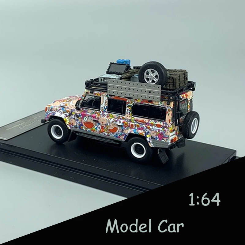 

Model Car 1/64 Master Special Coating Land Rover Defender 110 SunFlower 2 version Collection