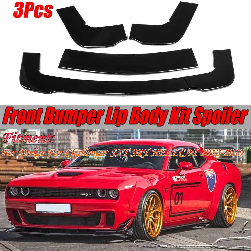 Spoiler Diffuser For Dodge For Challenger Sxt Srt Hellcat 2012-2019 All Models