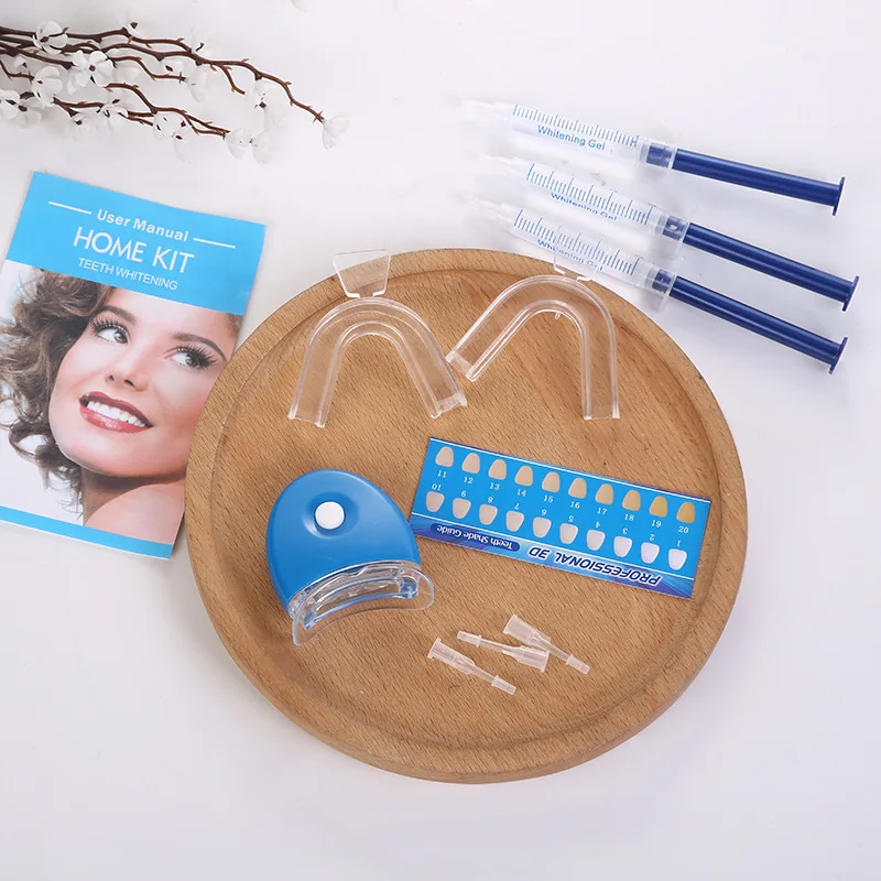 

11PCS/Set Oral Hygiene Dental Peroxide Teeth Whitening Kit Dental Brightening Dental Tooth Bleaching Gel Kits