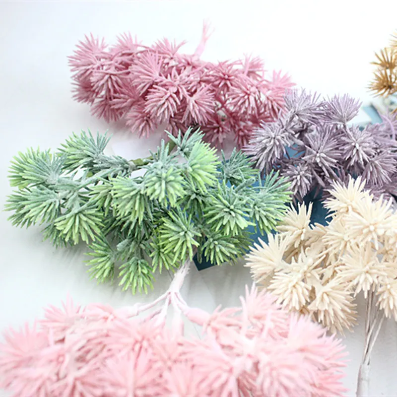 Искусственное растение свадебное украшение для дома букет рождественский