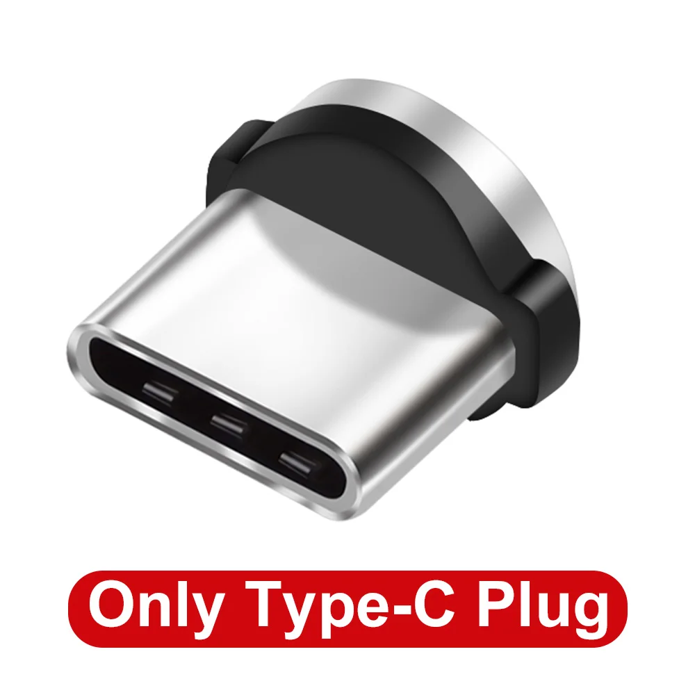 Магнитный usb-кабель Marjay для быстрой зарядки iphone, кабель Micro USB type-C для samsung, Xiaomi, huawei, провод зарядного устройства для мобильных телефонов - Цвет: Plug For Type C