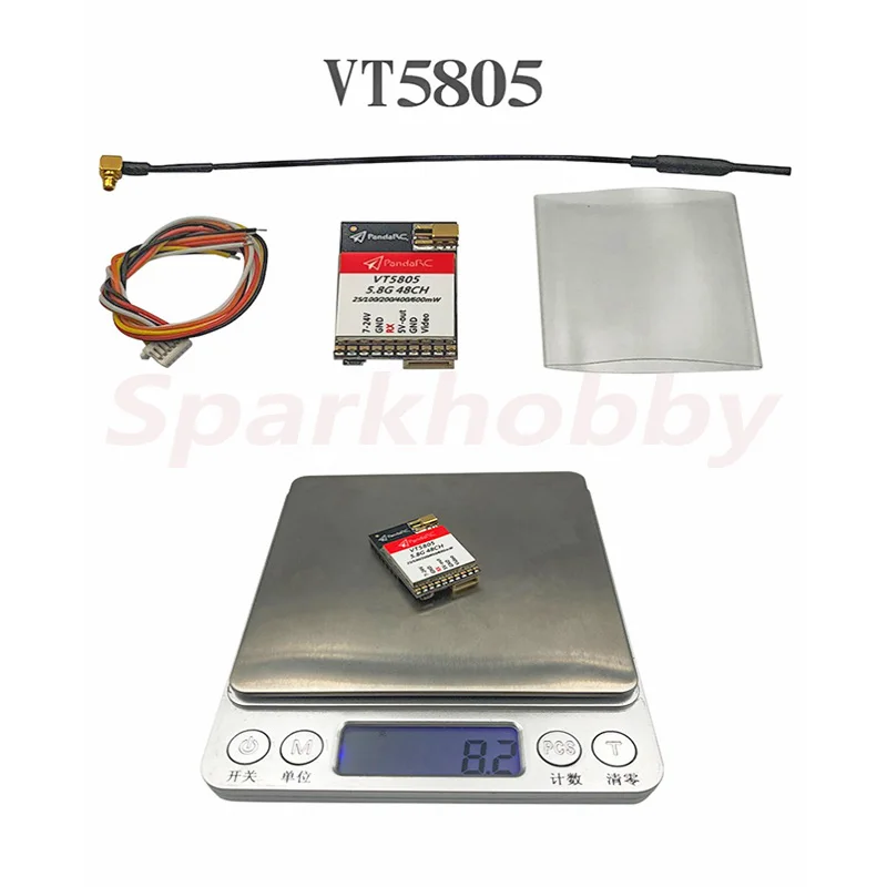 видеопередатчик pandarc vt5801 v2 vt5805 fpv 58 ггц 48