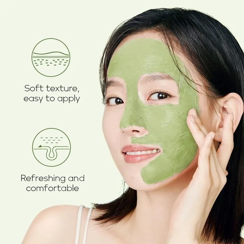 10Pcs Green Tea Mud Mask Deep Cleansing Oil Control Moisturizing Facial Remove Blackheads Acne Smoothing Beauty Skin Care | Красота и