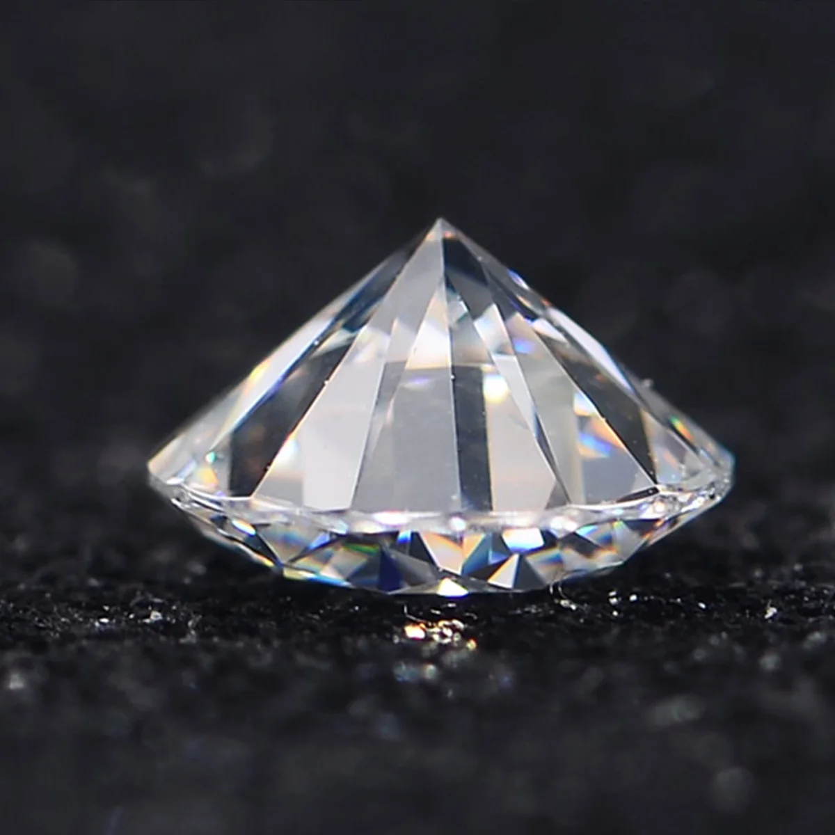100% настоящие драгоценные камни камень Муассанит г цвет от 0.2ct до 5ct лабораторные