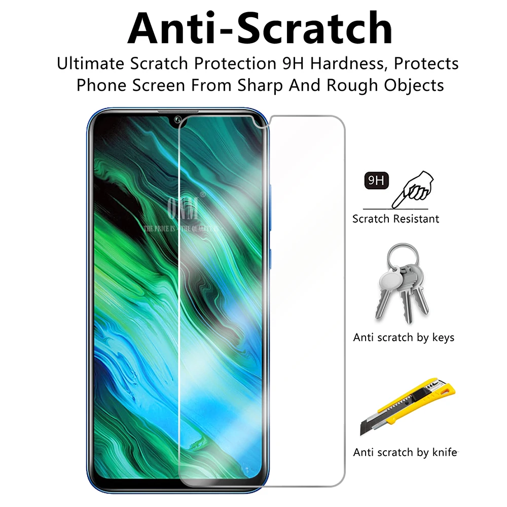 2 шт закаленное стекло для Huawei Honor 20e Защита экрана 20 Lite Защитная стеклянная пленка
