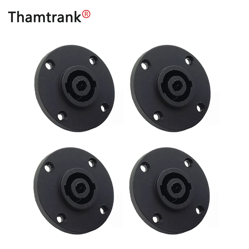 10 шт. 4Pin разъем Powercon гнездо панель крепление соединитель спикер кабель адаптер 4