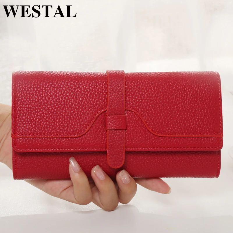 Кошелек и сумочки WESTAL Женский кошелек из искусственной кожи женские клатчи