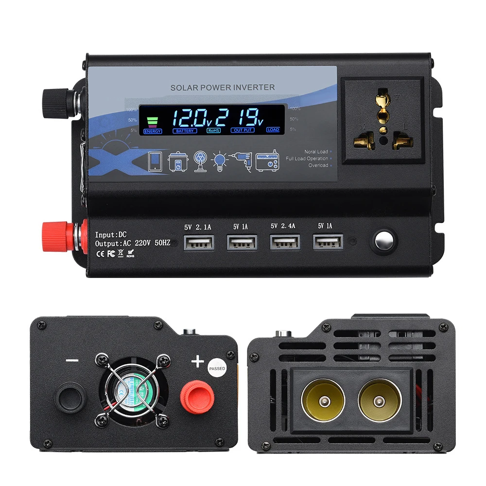 Модифицированное напряжение синусоидальной волны постоянного тока 12 В в