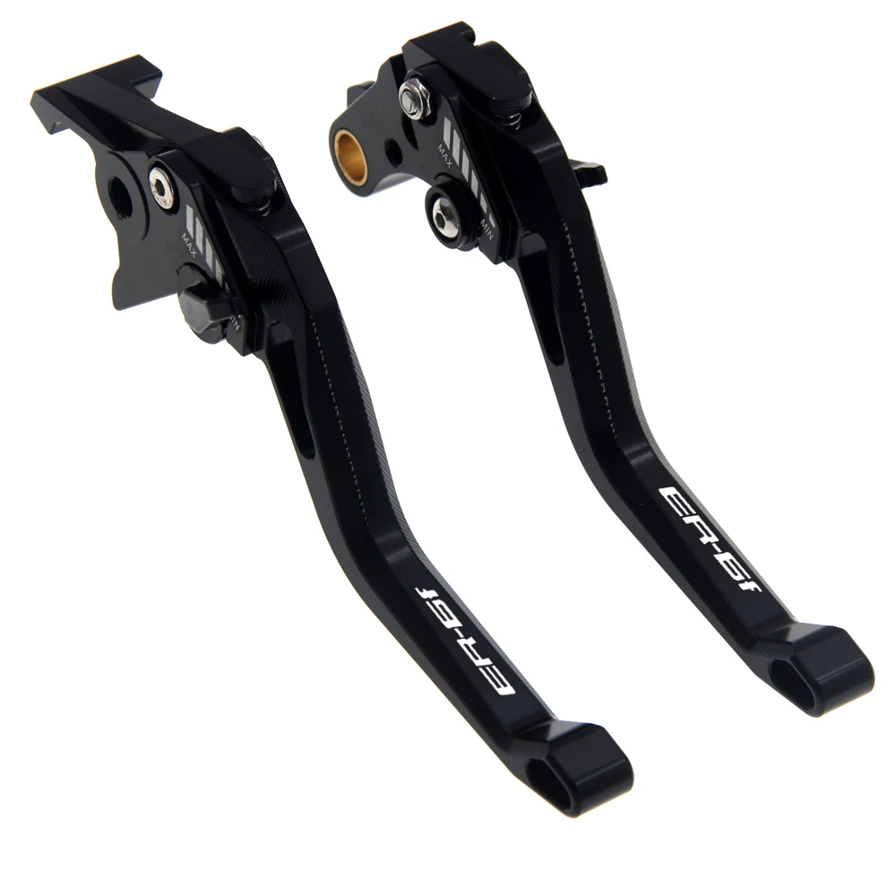 

RiderJacky 3D Rhombus Hollow Adjustable ER6F Motorcycle Brake Clutch Levers For Kawasaki ER 6F ER-6F/ER-6N/NINJA 650R 2006-2008