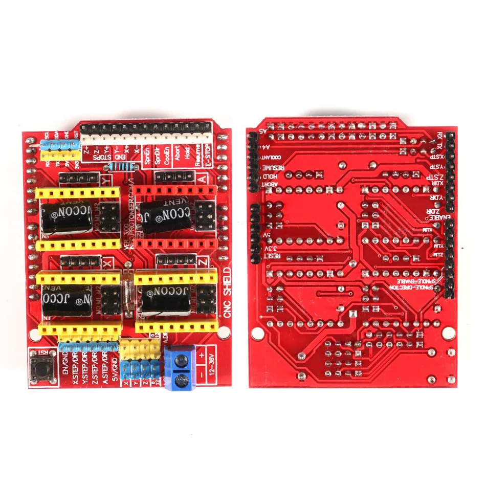 CNC щит V3.0 перемычки + 4 шт RAMPS 1 механический переключатель Endstop & DRV8825 A4988 GRBL Драйвер