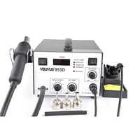 uyue 953d 110v220v 2 in 1 bga rework station soldering station hot air gun desoldering machine youyue 953d