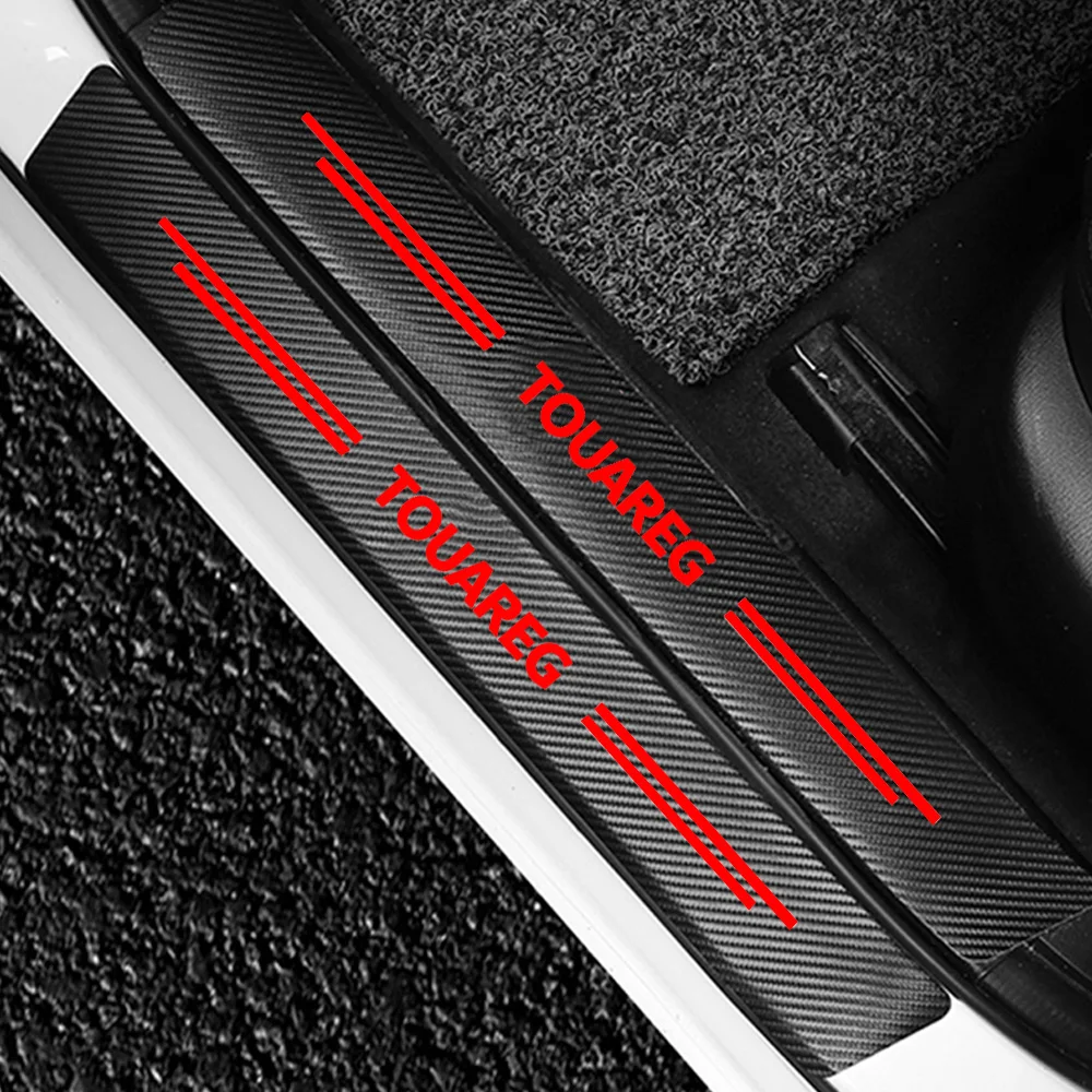 4 шт. для Volkswagen VW Touareg 2013 2014 2015 2016 2019 2018 2017 Rline R Line Автомобильная Накладка на порог