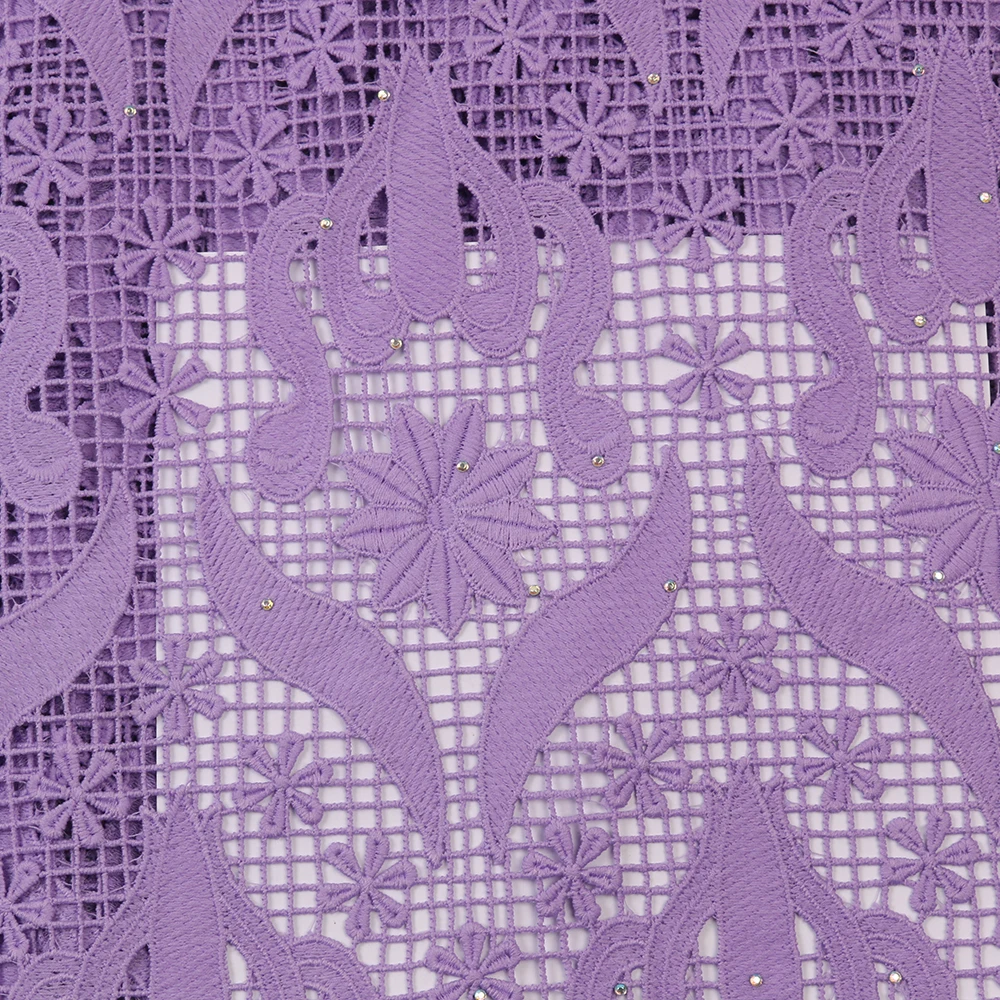 Высокое качество африканская сетка гипюр шнур кружевная ткань последняя