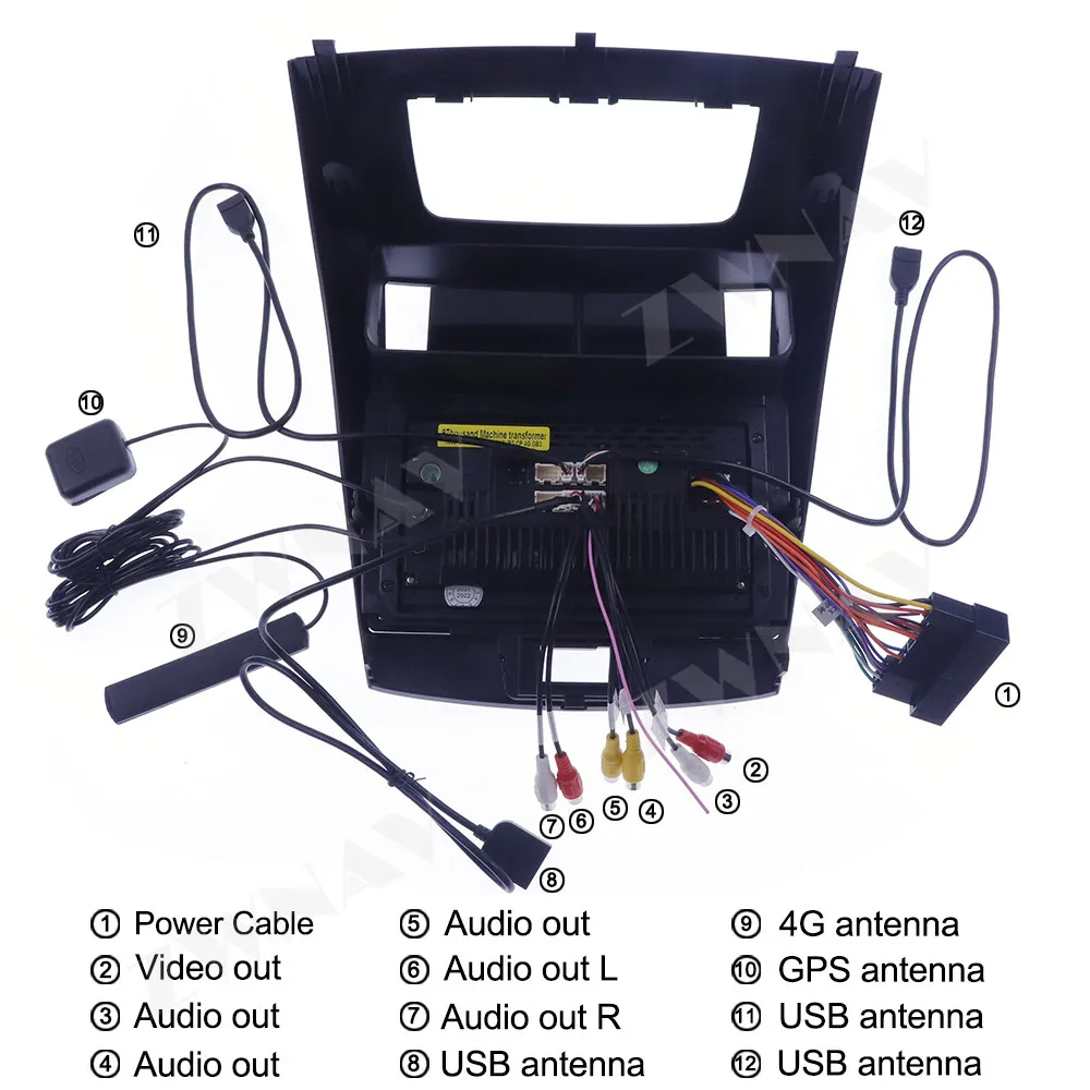 

Android 10 4+64G Car DVD Player Auto Radio Multimedia Head Unit Tesla Screen For Toyota AVANZA Daihatsu Xenia 2010-2016 Navi