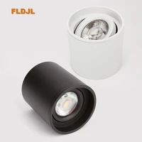 dimmable led spotlight 5w7w10w15w20w 110v220v downlight angle adjustable ceiling type living room bedroom household spotlight