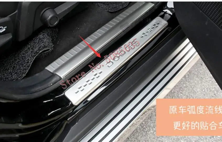 

Накладка наружного порога для Dodge Journey JUCV 2009 2010 2011 2012 2013 2014 2015 2016 4 шт., аксессуары для тюнинга автомобиля