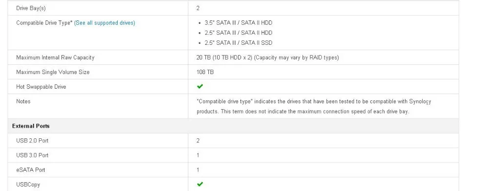 Synology Disk Station NAS DS218+ 2-bay бездисковой Nas сервер Nfs Сетевое хранилище облачным хранилищем 3 года гарантии сервер для хранения