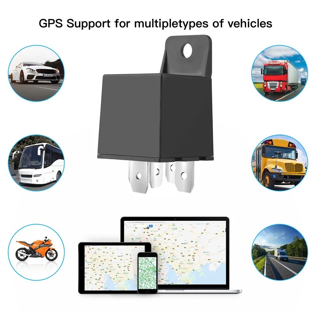 Mini GPS Tracker Car Motorcycle Anti Theft GSM Tracking Device Shock Overspeed Alert App Control Cut Off Fuel Vehicle Locato | Автомобили
