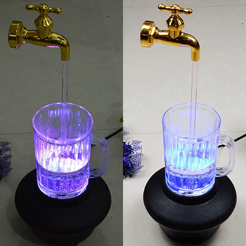 Желтая волшебная лампа для регулирующего крана Подвесной Кран 220 В декоративная