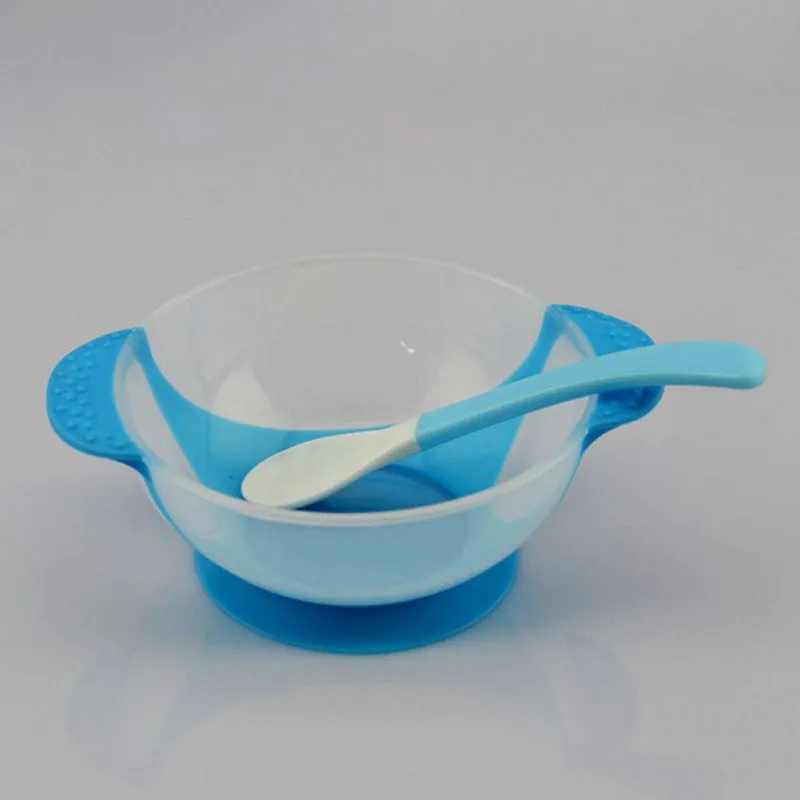 3 шт. детская миска с присоской датчиком температуры|Тарелки| |