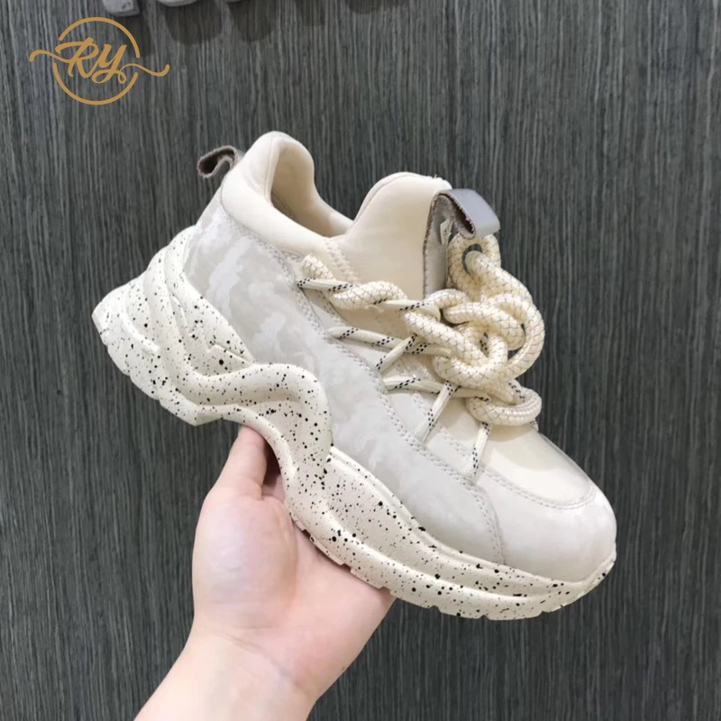 RY-RELAA женские кроссовки коллекция 2018 года модные роскошные Брендовые туфли из