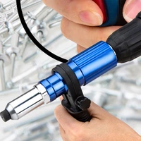 electric rivet gun adapter 2 4 4 8mm different guide nozzle models are used to quickly pull various specifications of rivets