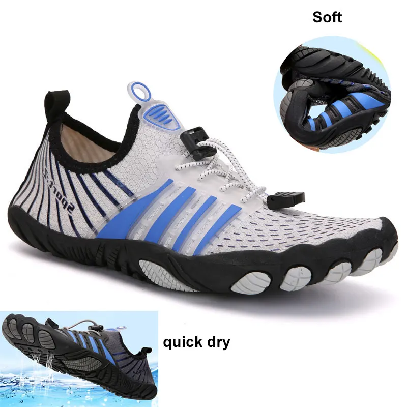 

2021 Summer Outdoor Sports Water Shoes Men's Water Sports Shoes Beach Sports Shoes Barefoot Women's Shoes Swimming Wading Shoes