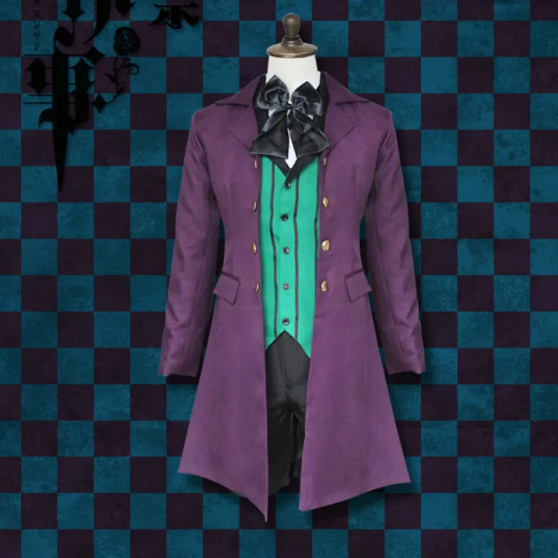 Аниме Черный дворецкий Алоис транси сезон 2 Эрл Косплей Костюм Полный комплект