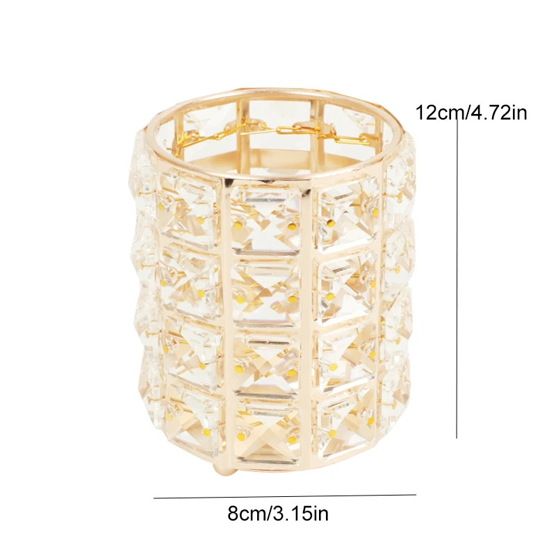 Кристальные кисти для макияжа органайзер ручка карандаш держатель хранения