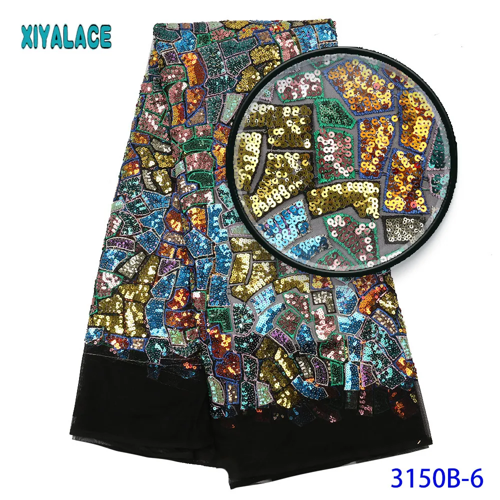 

Wedding Lace High Quality African French Lace Fabric Embroidery Tulle Net Lace For African Lace Fabric 5yards 3150b