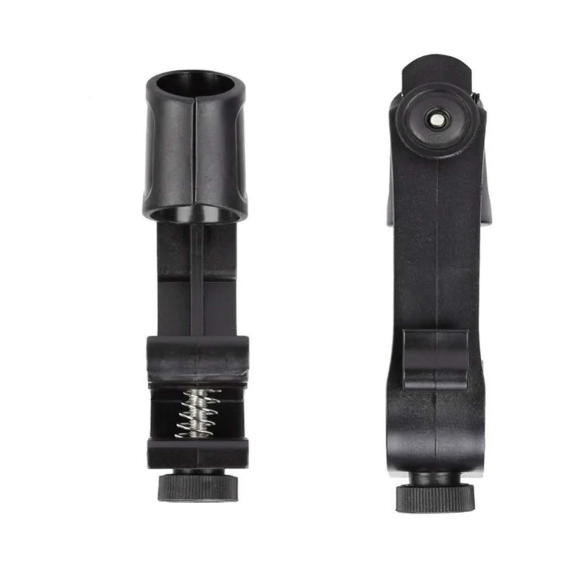 1 пара микрофона держатель зажим Регулируемый противоударный Противоскользящий