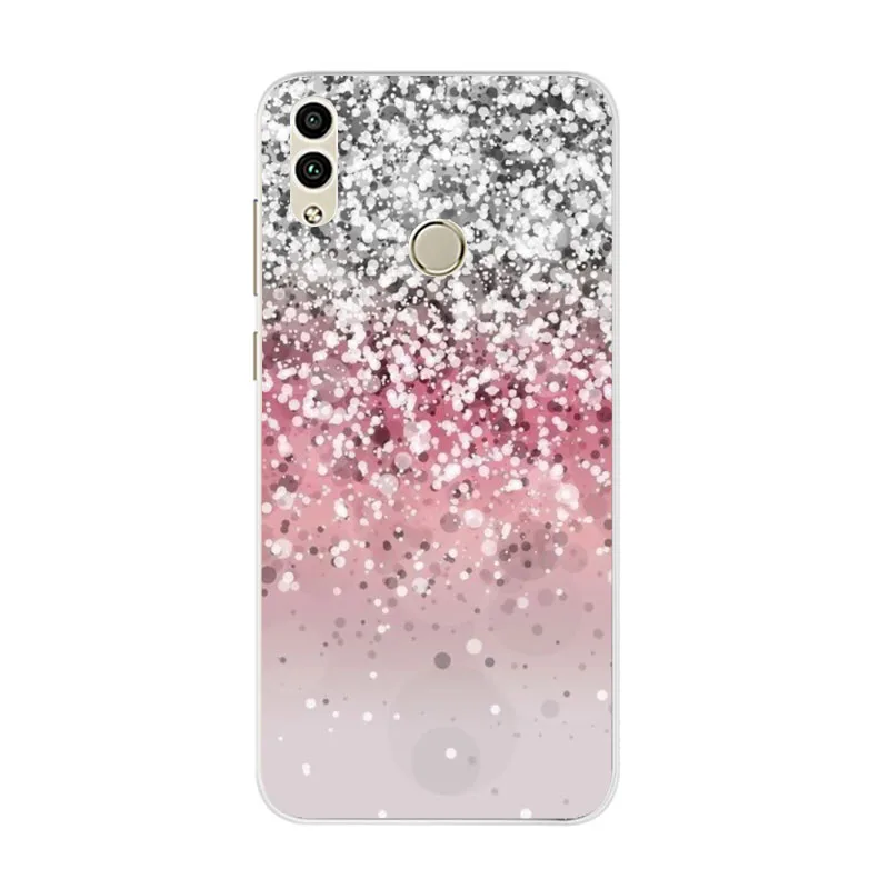 For Huawei Honor 8C Case Cover 6.26 Soft TPU Silicone Fundas On Cases BKK-L21 Phone Back |