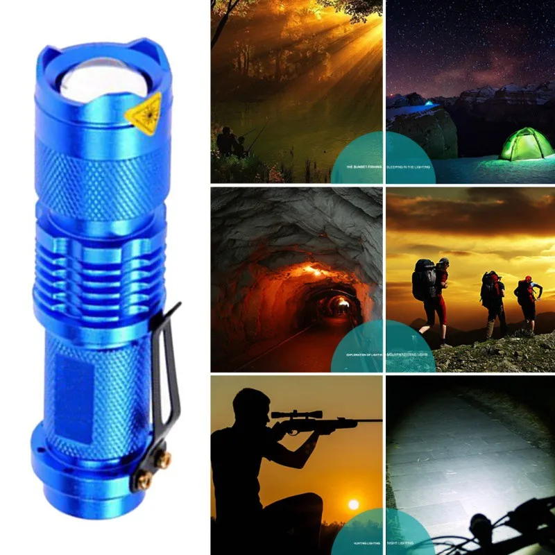 Светодиодный передний фонарь велосипедный водонепроницаемый с поворотным