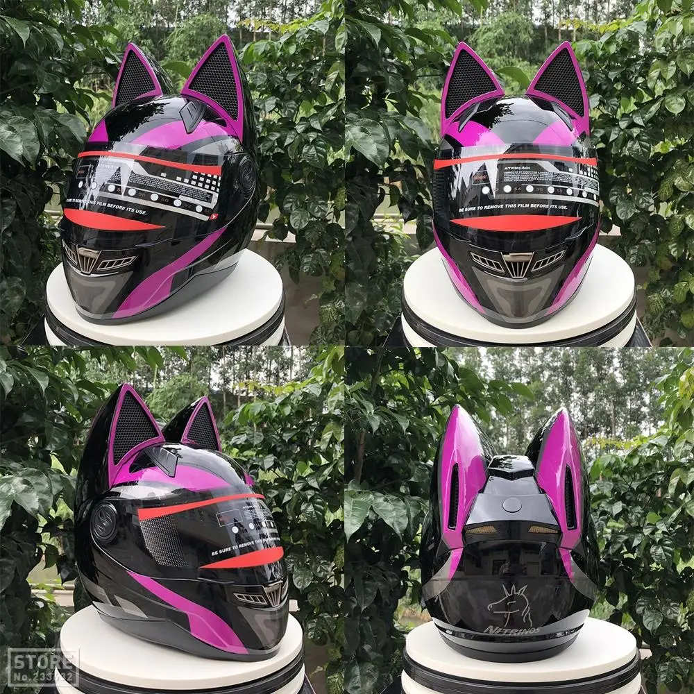 NITRINOS мотоциклетный шлем для мужчин и женщин персональный Мото шлем Capacete De Moto белый анфас гоночные Шлемы Casco Moto