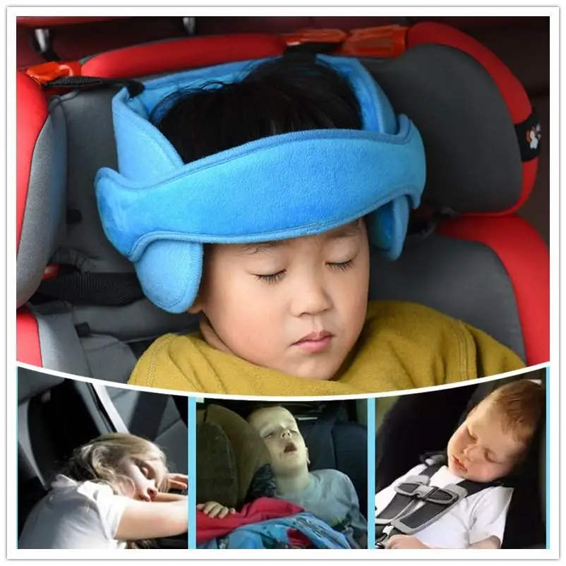

[ Hot Sale ] Child Seat Head Supports Baby Head Fixed Sleeping Pillow Adjustable Kids Seat Head Neck safety seat Headrest Pillow