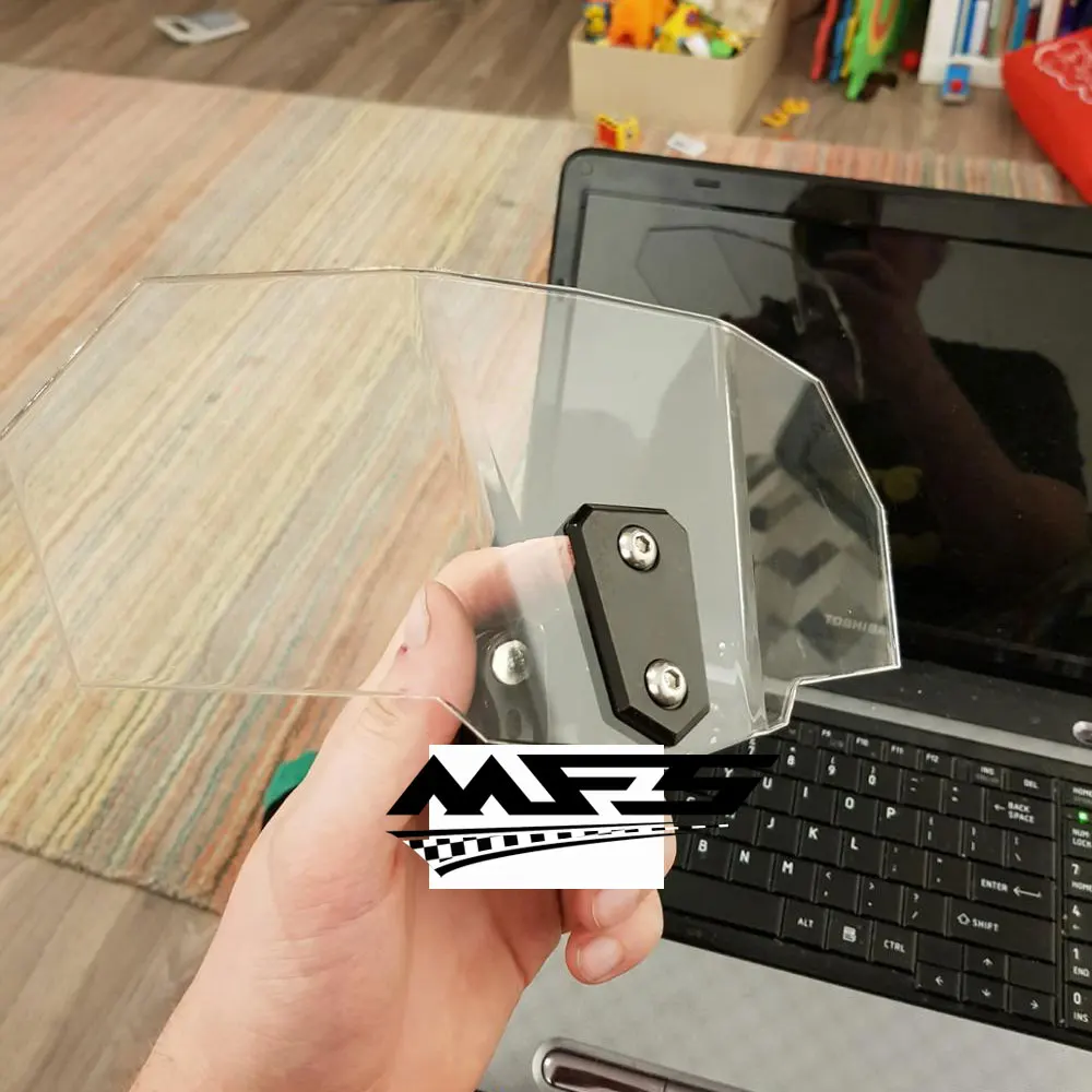 Airflow Adjustable Windscreen Wind Deflector Universal Motorcycle Windshield for Kawasaki BMW Ducati honda Benelli KTM Triumph | Автомобили