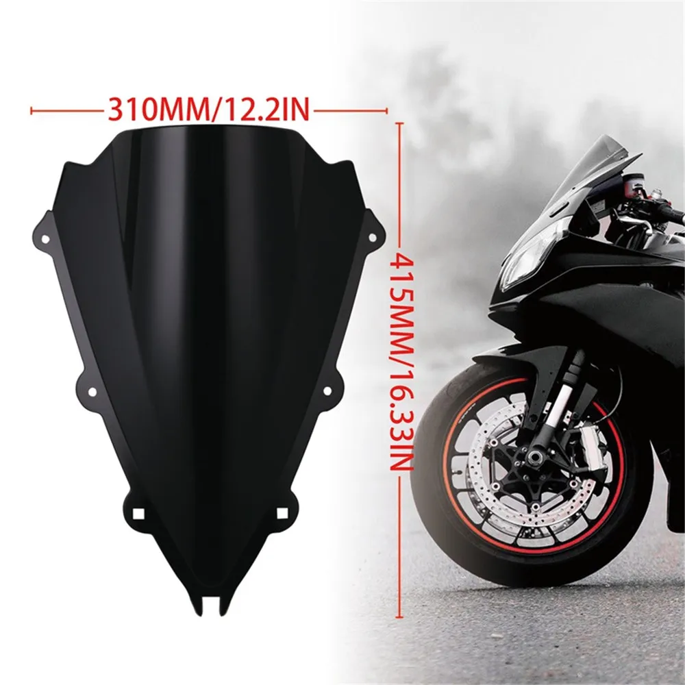 Черный лобовое стекло Motorcylce RSV 4 для Aprilia RSV4 R RSV4R RS4 125 50 2009 2010 2011 2012 2013 2014 2015 2016 |