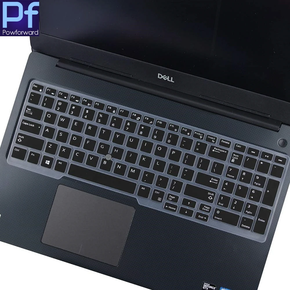 Силиконовый чехол для клавиатуры ноутбука Dell Latitude 15 6 5591 E5550 M7510 E5570 M7720 M7520 M5520 M7710