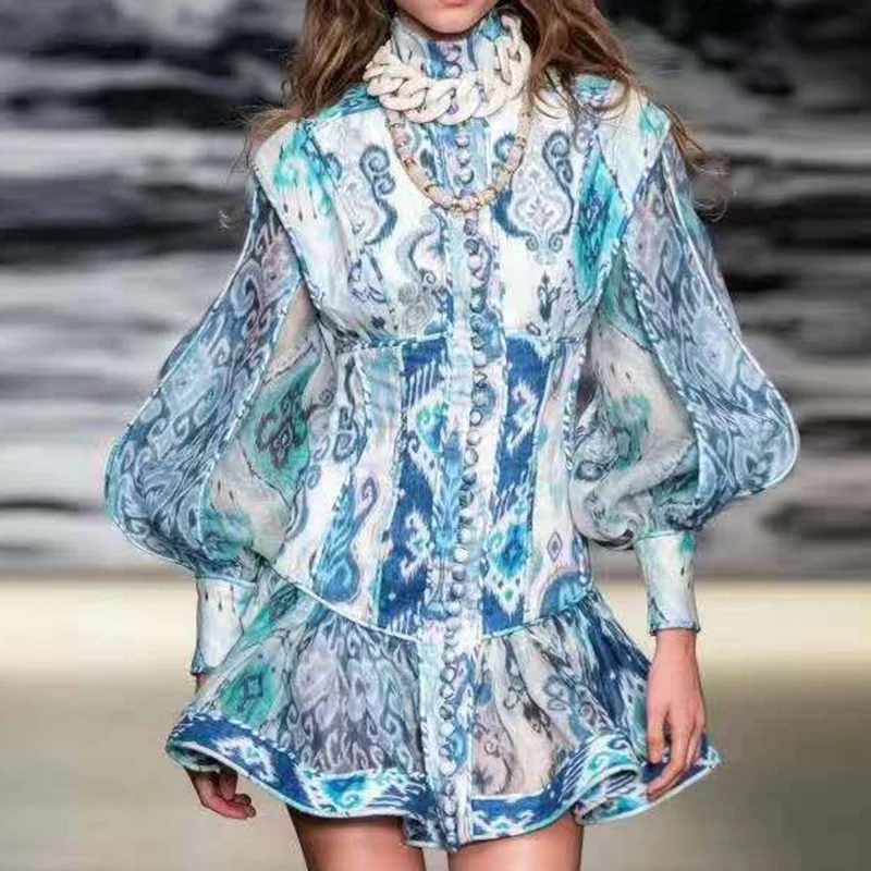 HIGH STREET 2019 Новое Стильное дизайнерское подиумное платье женское Великолепное с