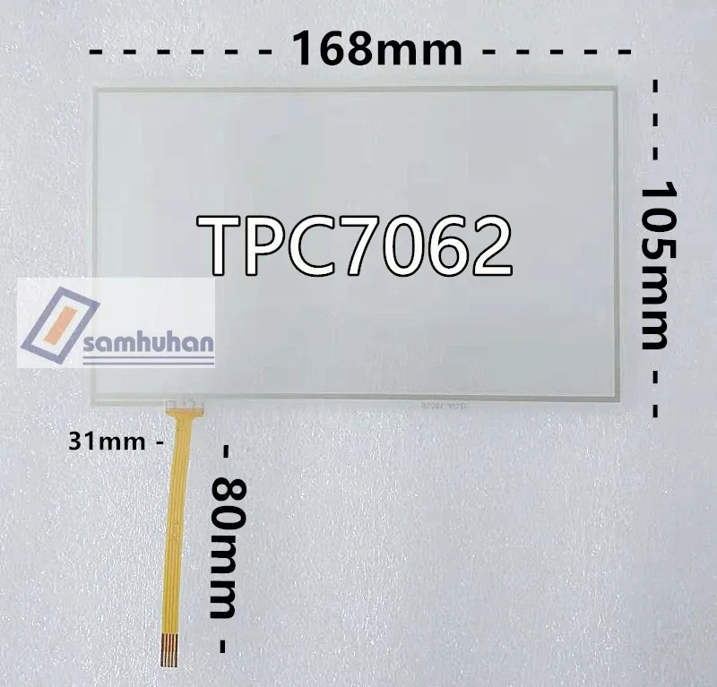 

Suitable for 7 inch 7.1 inch Kunlun on-state TPC7062TD/Ti/KT/kx/DW/HI/HW resistive external touch screen