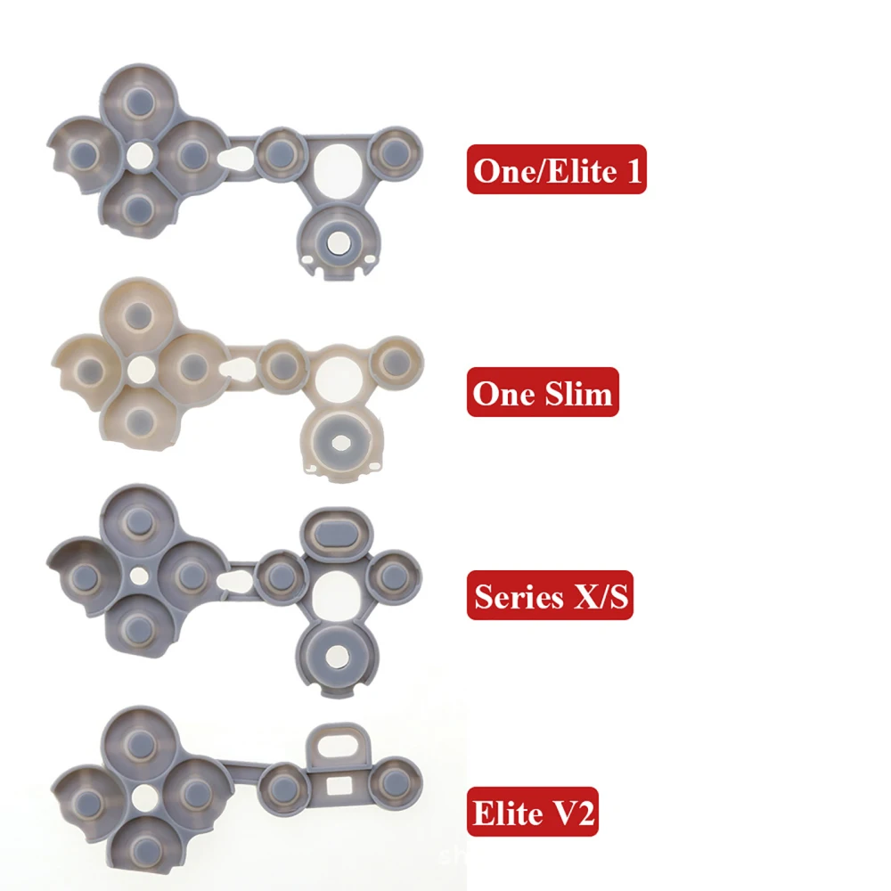 

Controller Rubber Pad Conductive Adhesive For XBOX ONE/One Slim/Elite 1 V2/ Series S/X Gamepad Buttons Keys Repair Parts