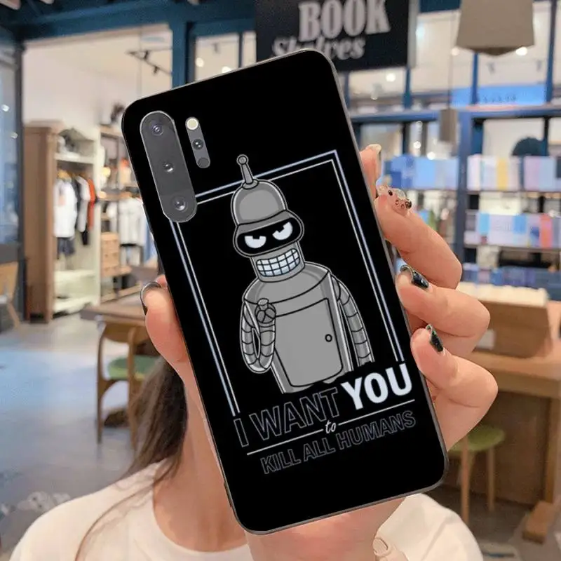 Cute Futuramas Phone Case For Samsung Galaxy Note20 ultra 7 8 9 10 Plus lite M51 M21 M31S J8 2018 Prime | Мобильные телефоны и