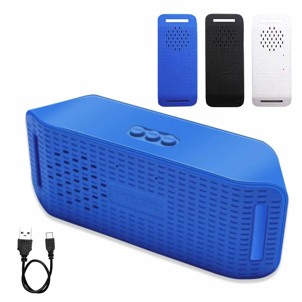 Мини беспроводные автомобильные динамики bluetooth водонепроницаемые USB FM радио